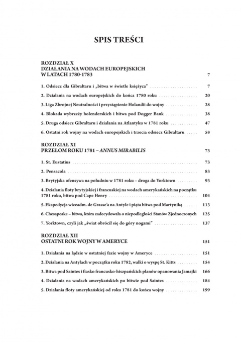 Wojna o niepodległość Stanów Zjednoczonych 1775 - 1783. Działania na morzu. Tom 2