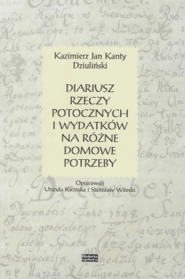 Diariusz rzeczy potocznych i wydatków na różne domowe potrzeby