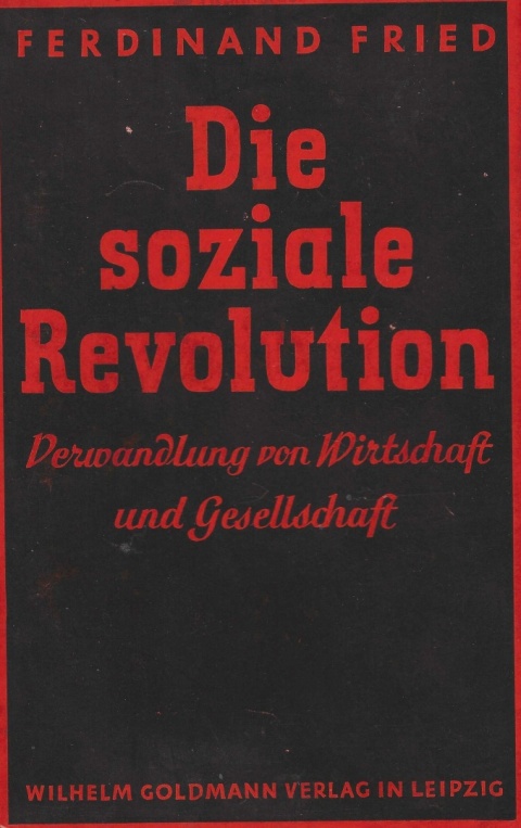 Die soziale Revolution Verwandlung von Wirtschaft und Gesellschaft
