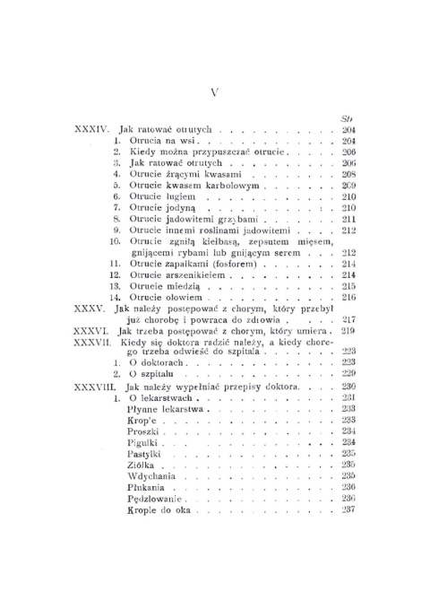 Jak sobie na wsi radzić w nagłych wypadkach choroby przed przybyciem doktora i jak się obchodzić z chorymi
