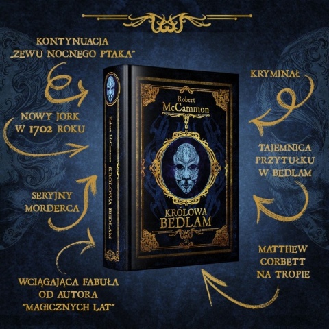 Przygody Matthew Corbett'a Tom 2. Królowa Bedlam