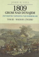 1809 Grom nad Dunajem - tomy I - III - komplet - okładka twarda