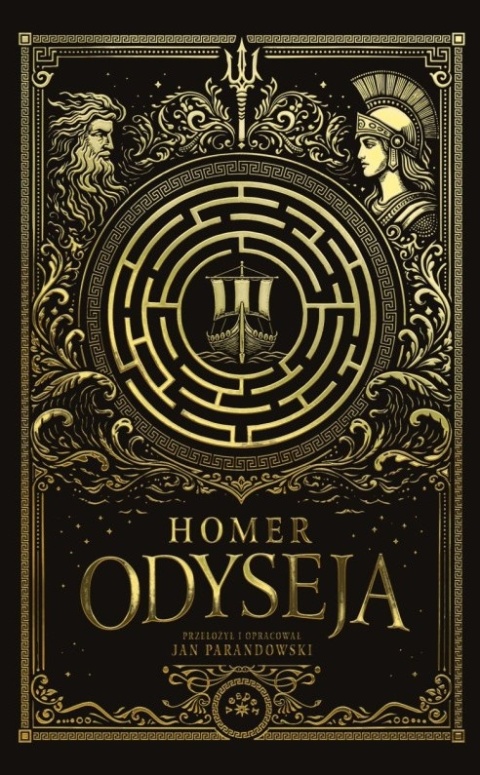 ODYSEJA - Homer (oprawa twarda, barwione brzegi)