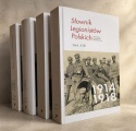 Słownik Legionistów Polskich 1914 - 1918 Tomy I - IV - komplet