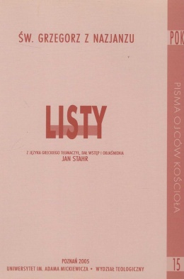 Św. Grzegorz z Nazjanzu - Listy