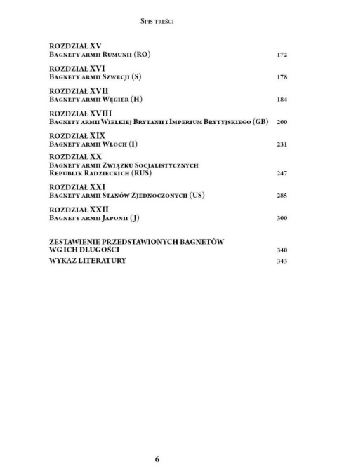 Bagnety II wojny światowej Katalog Bagnety II wojny światowej Katalog
