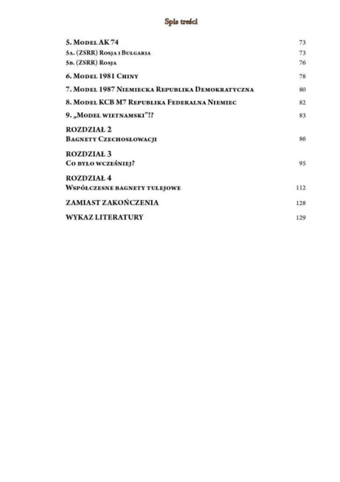 Bagnety Kałasznikowa (i nie tylko). Poradnik kolekcjonera Bagnety Kałasznikowa (i nie tylko). Poradnik kolekcjonera