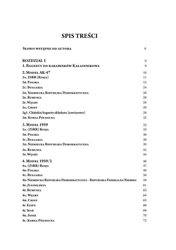 Bagnety Kałasznikowa (i nie tylko). Poradnik kolekcjonera Bagnety Kałasznikowa (i nie tylko). Poradnik kolekcjonera