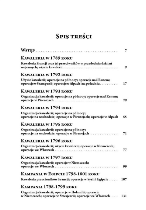 Kawaleria w wojnach Rewolucji i Cesarstwa 1792-1815 tom 1 Kawaleria w wojnach Rewolucji i Cesarstwa 1792-1815 tom 1