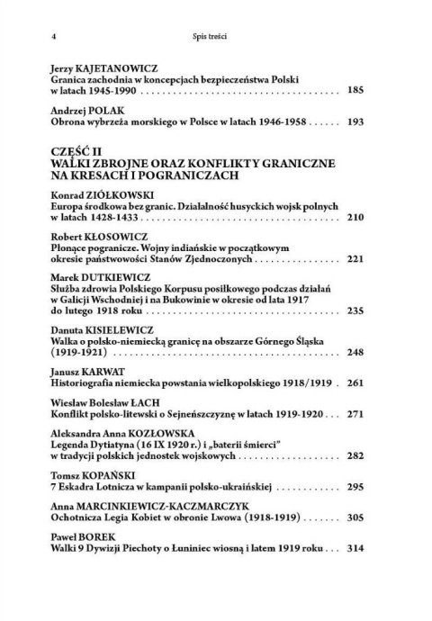Kresy, granice i pogranicza w historii wojskowej Kresy, granice i pogranicza w historii wojskowej
