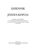 Dzienniki Józefa Kopcia Brygadiera wojsk Polskich