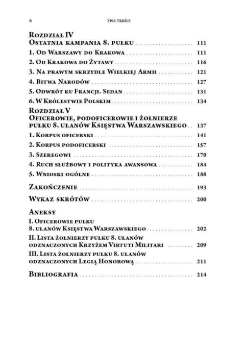 Od Łomży do Sedanu. Pułk 8. ułanów Księstwa Warszawskiego (1809-1814) Od Łomży do Sedanu. Pułk 8. ułanów Księstwa Warszawskiego (1809-1814)