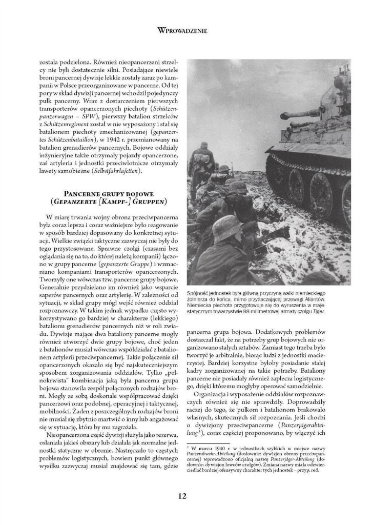 Panzertaktik Taktyka niemieckich wojsk pancernych Panzertaktik Taktyka niemieckich wojsk pancernych