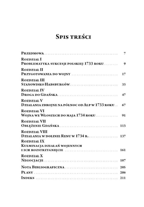 Wojna o sukcesję Polską 1733-1735 Wojna o sukcesję Polską 1733-1735