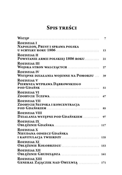 Wojsko polskie na Pomorzu w roku 1807 Wojsko polskie na Pomorzu w roku 1807