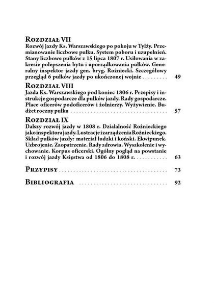 Z dziejów jazdy Księstwa Warszawskiego Z dziejów jazdy Księstwa Warszawskiego